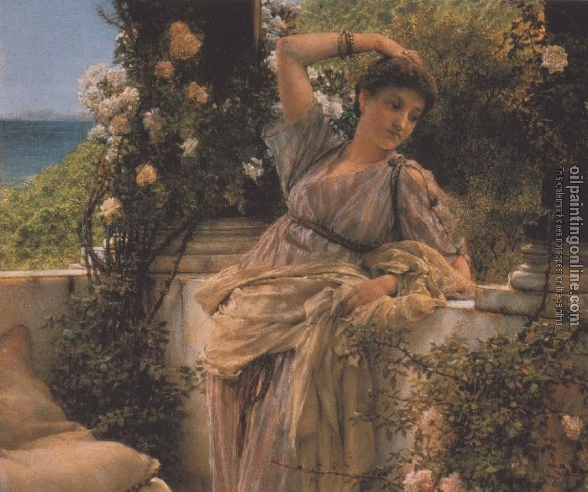 Alma-Tadema, Sir Lawrence - Thou Rose of All Roses